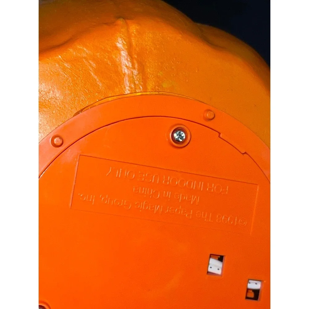Vintage Jack O Lantern Blow Mold Pumpkin Light